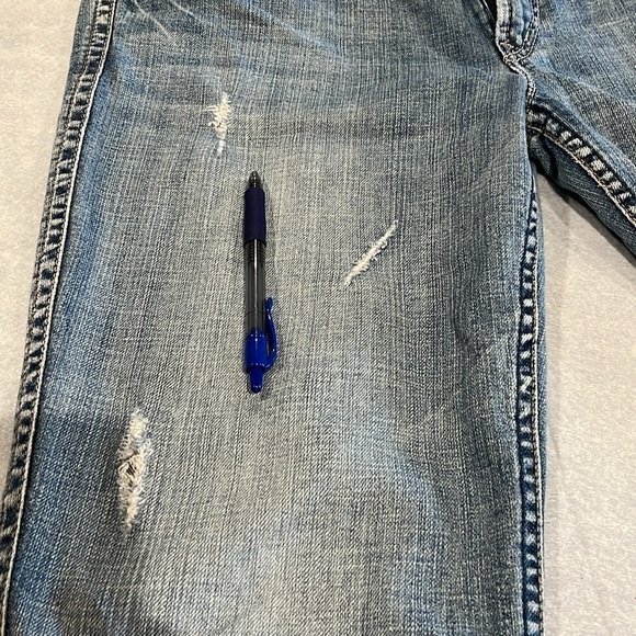 Men’s silver twisted 34 x 31 - Picture 6 of 12